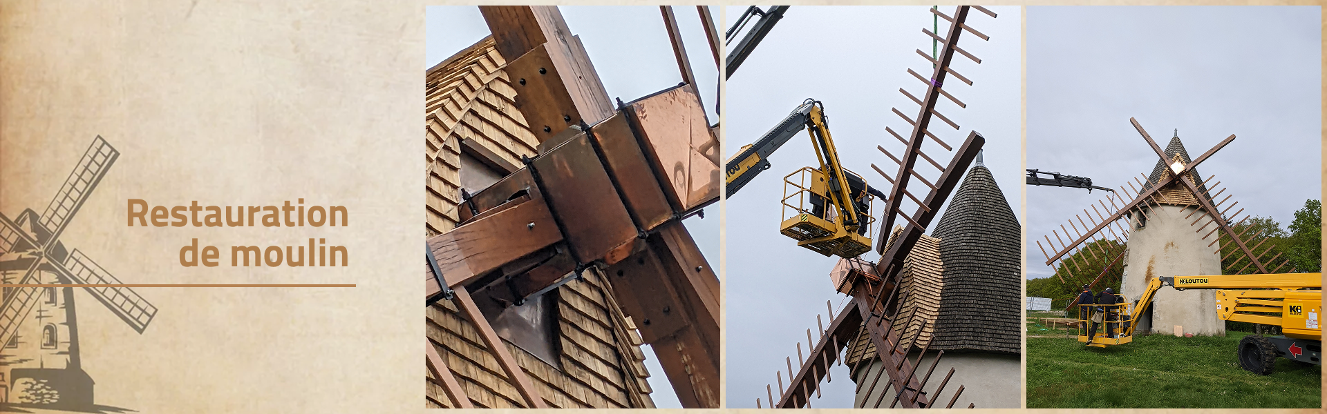 Restauration de Moulin en Corse